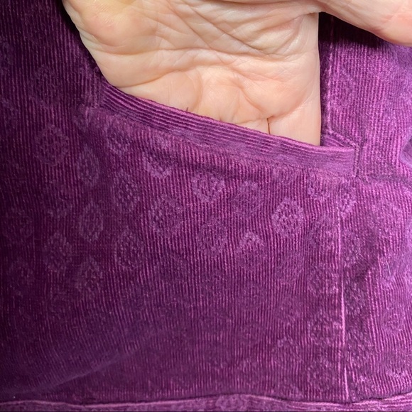 CJ BANKS Corduroy Jacket w/Mandarin Collar Size 1X - Picture 3 of 7